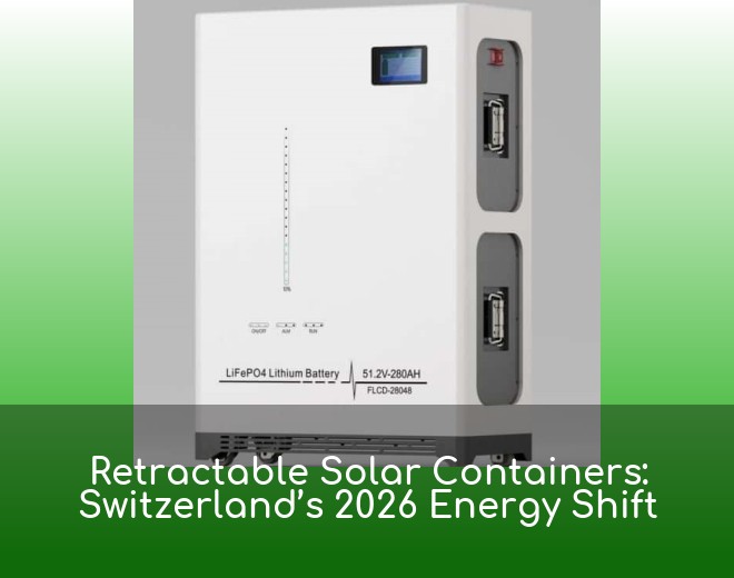 Retractable Solar Containers: Switzerland’s 2026 Energy Shift